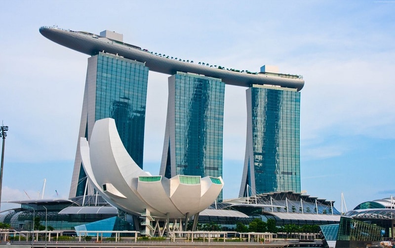 Сингапур красивый отель
