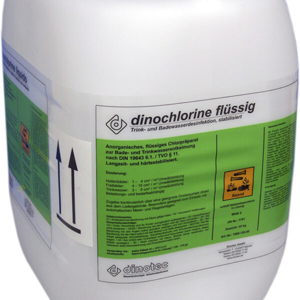 Dinochlorine (жидкий хлор), 28 кг, Германия