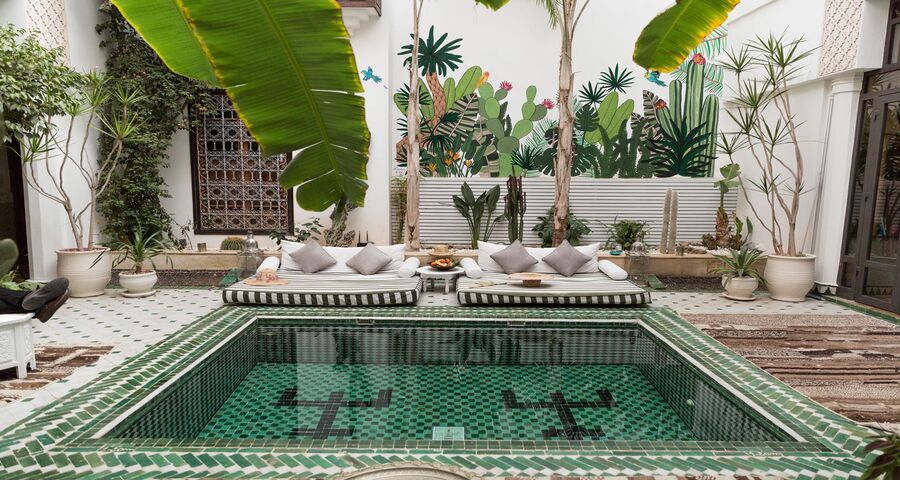 бассейн в марокканском стиле Доминика
